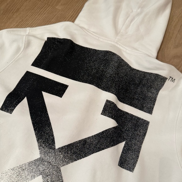Off-White White Degrade Arrows Hoodie - Picture 13 of 13